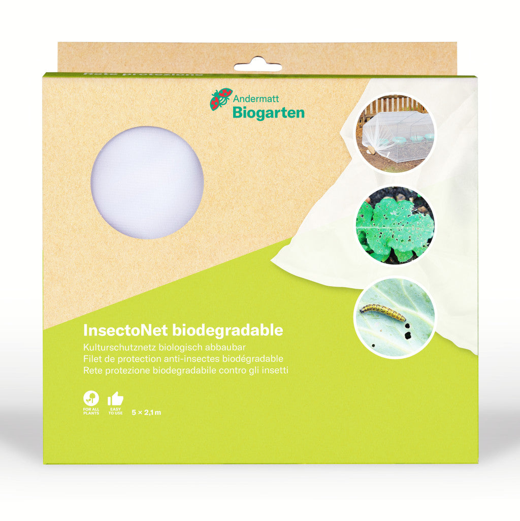 Feinmaschiges Insektenschutznetz aus biologisch abbaubarem Bioplastik