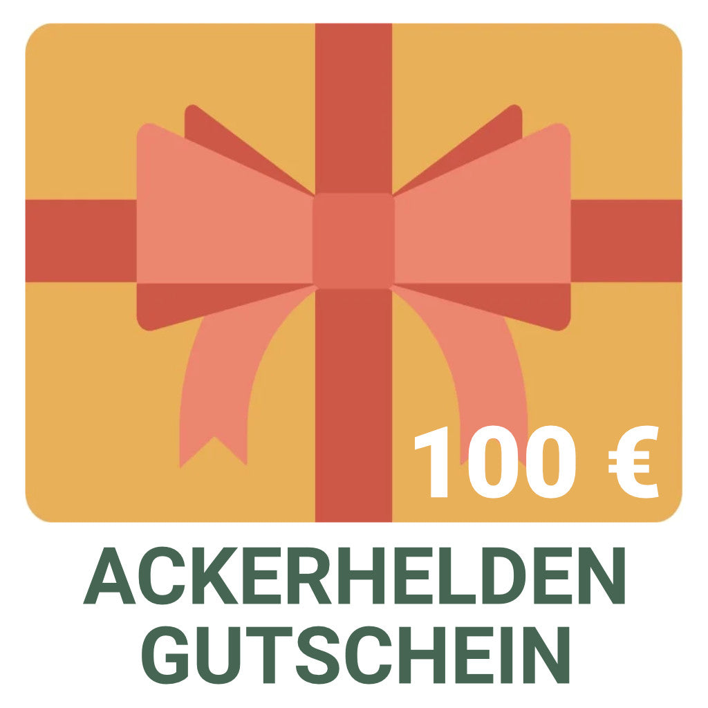 Ackerhelden Gutschein im Wert von 100,00 Euro