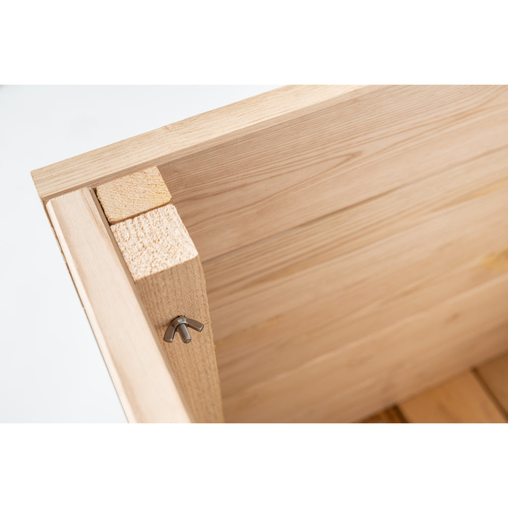 Ecken-Konstruktion Bio-Hochbeet-Komplettset, Detailansicht