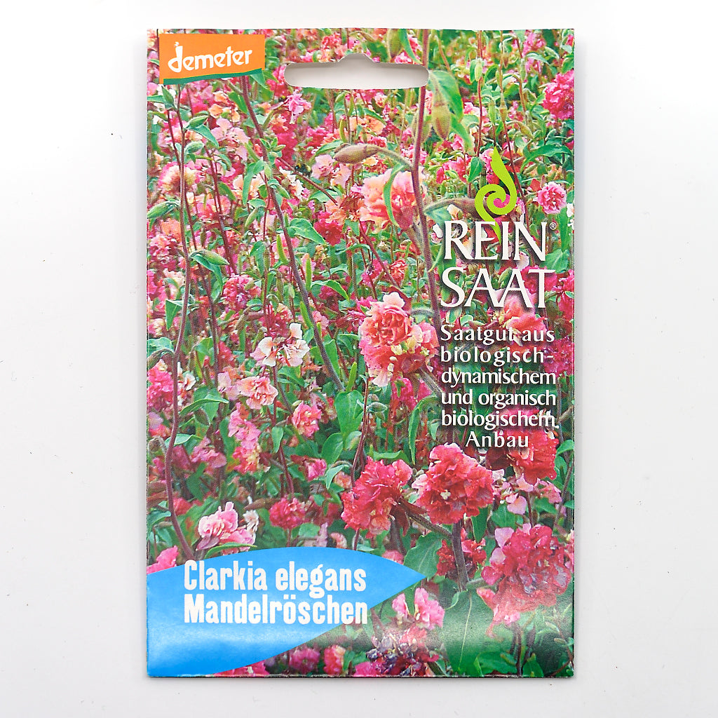 Portionstüte, samenfestes Bio-Saatgut Mandelröschen, einjährige Sommerblume